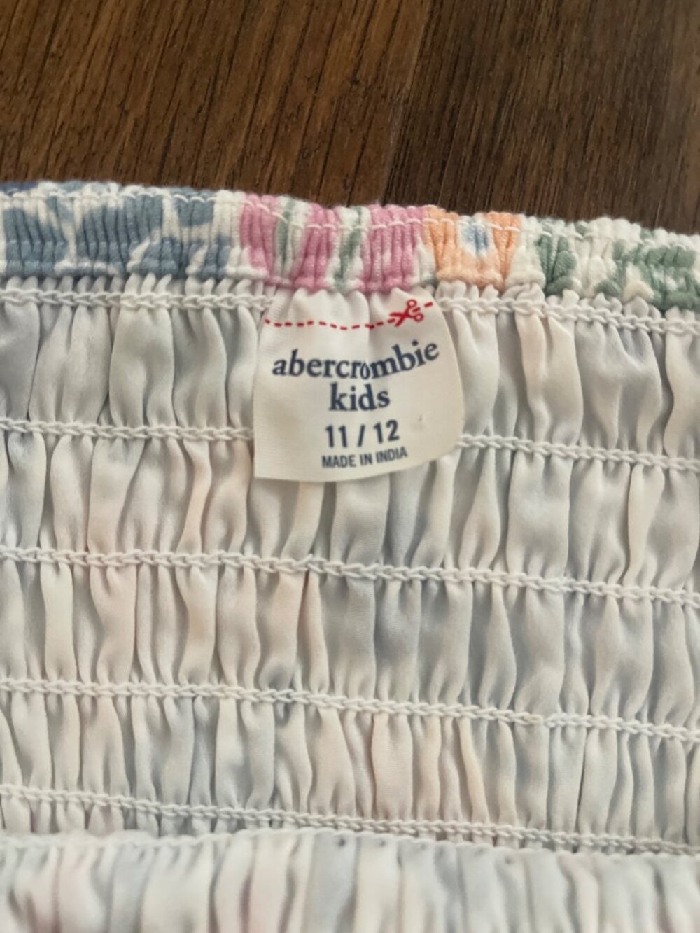 Abercrombie Kids Floral Tank Top Girls Sz 11/12 - Picture 2 of 6